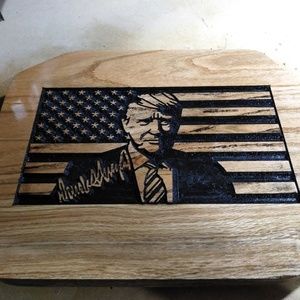 Trump carving